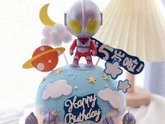 -咖咖熊蛋糕定制·英国蓝风车动物性淡奶油