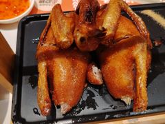 玻璃脆皮乳鸽-羽鸽集·乳鸽专门店·地道顺德菜(岭南站店)