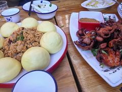 -渔家大院·胶东海鲜·老牟平烧烤餐厅(德胜店)