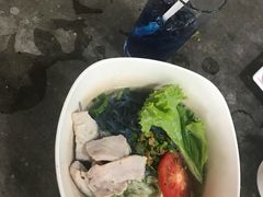 -蝶豆花蓝面条