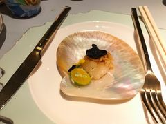 黑松露煎元贝-闻见中国海南菜(K11店)