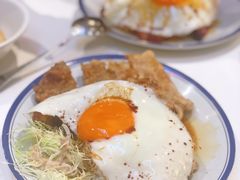生炸鸡腿蛋饭-食运茶餐厅(文化宫店)