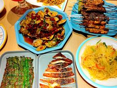 -街角等你.大连海鲜烧烤.经典铁板海鲜串(西安路店)