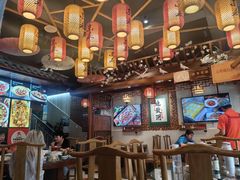 -东来菜馆•手抓海鲜家常菜•海鲜锅贴(鸽子窝店)