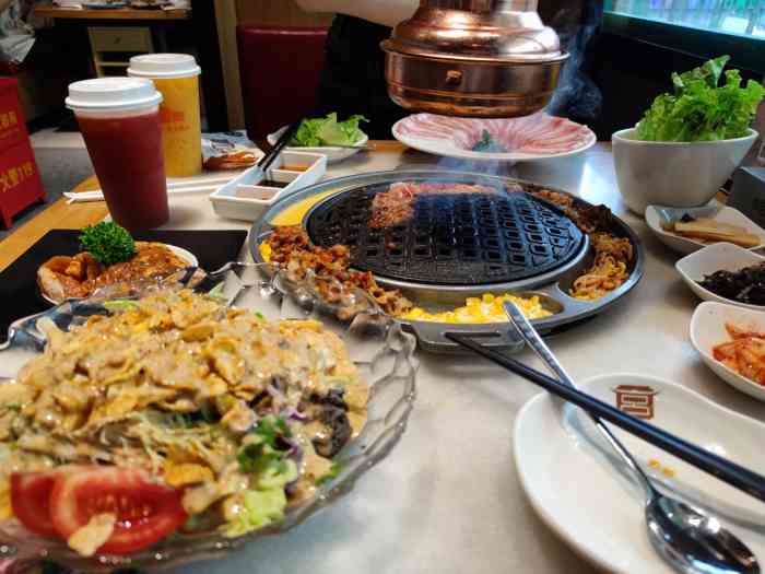 韩宫宴炭火烤肉(瑞安吾悦广场店)-"[薄荷]环境:店很干净整洁,可能是