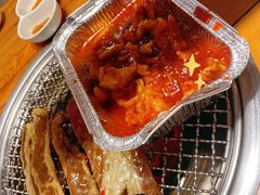 -草家酱蟹炭火烤肉店(珲春南路一店)
