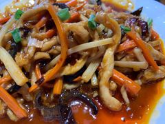 -东来菜馆•手抓海鲜家常菜•海鲜锅贴(鸽子窝店)