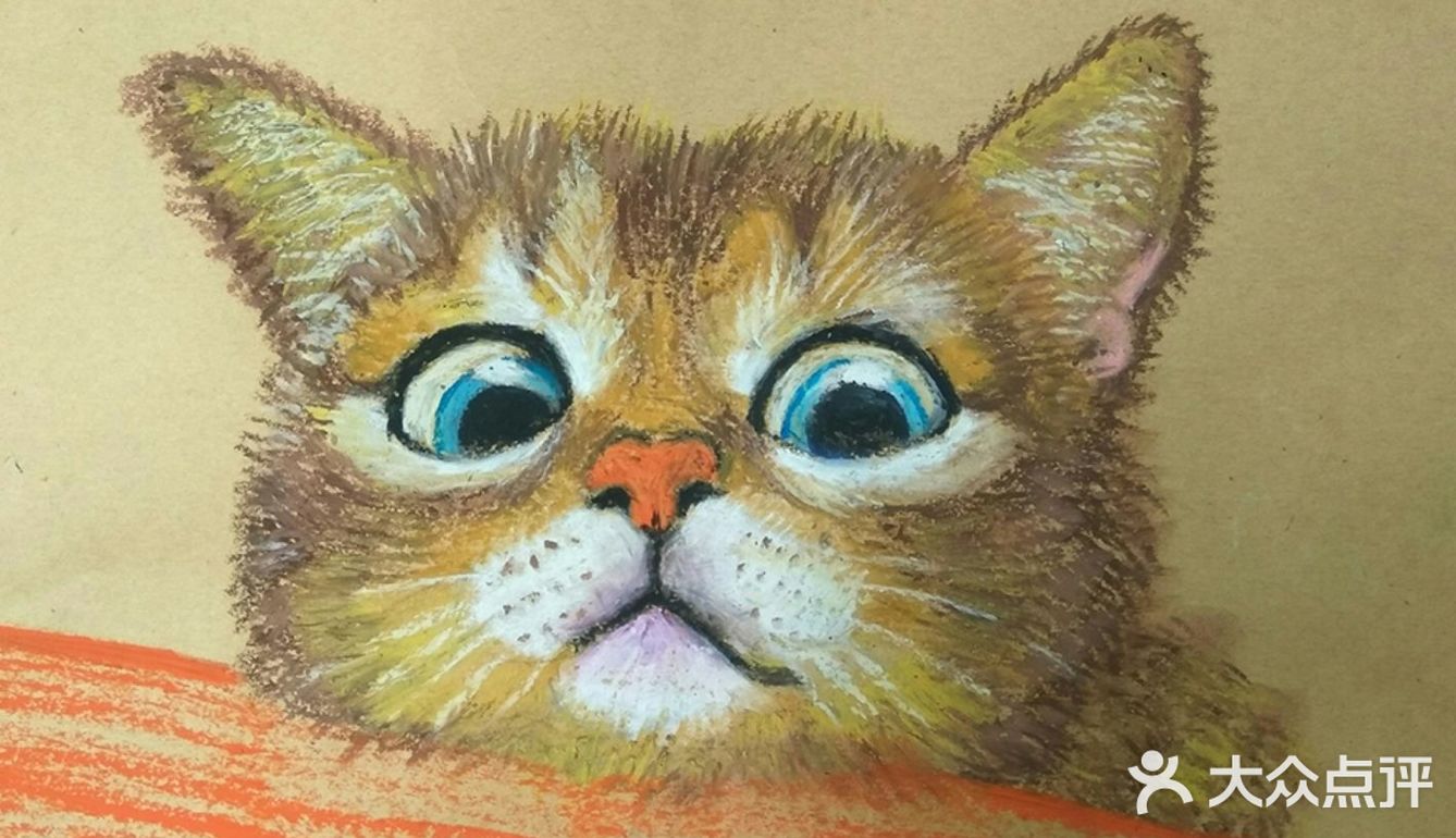治愈心灵的猫咪画作