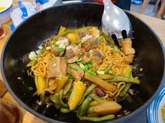 精选肋排焖面-金豆角砂锅焖面(安贞店)