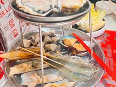 花雕海鲜醉鸡煲-恭喜上堓砂锅焗·海鲜大排档(闵行龙湖店)