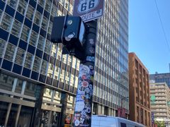 -66号公路起点牌