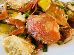 姜爆螃蟹-七鲜渔港美食餐厅(巽寮湾海景店)
