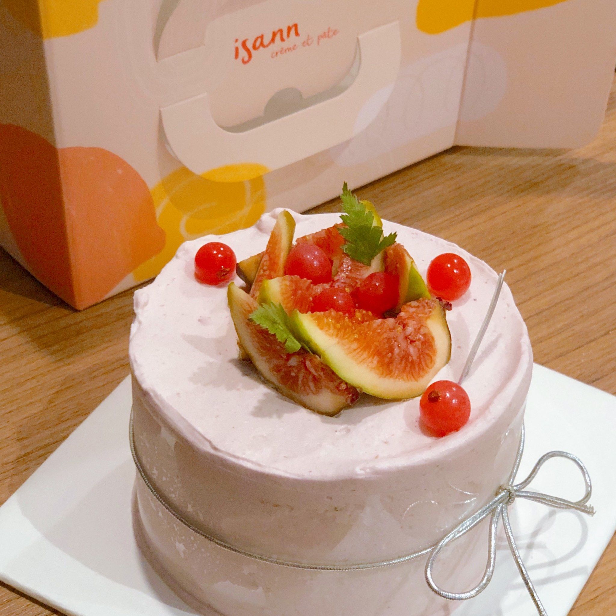 吃完一个还想来一个的无花果奶油蛋糕