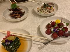 樱桃鹅肝-上海和平饭店龙凤厅 Dragon Phoenix
