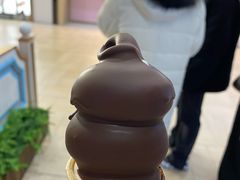 双球巧克力蛋筒-DQ·蛋糕·冰淇淋(手工定制蛋糕长泰广场店)