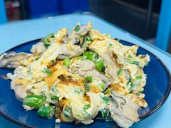 韭菜鸡蛋炒海蛎子-崴海渔村(虹梅路店)