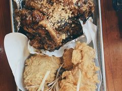 炸鸡双味拼-米屋石锅拌饭(师大店)