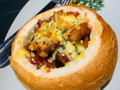 吐司面包鸡-鑫悦诚府·新鲁菜·餐厅(趵突泉店)