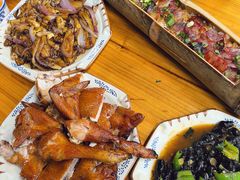 -盛得农家美食·无花果浸鸡·古法烧鸡·竹筒饭(白水寨森林海店)