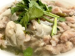 肉片拼肉燕-一路飘香面馆