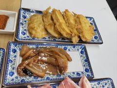 鸡蛋炸馒头片-大槐树烤肉馆