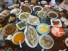 -七的湖·晚芳亭·阳澄湖农家菜·大闸蟹(莲花岛店)