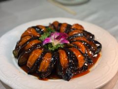 鱼香茄盒-大眼锅贴水饺(河东店)