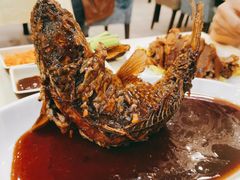 挣蹦鲤鱼-奥华餐厅·老张记(台基厂店)