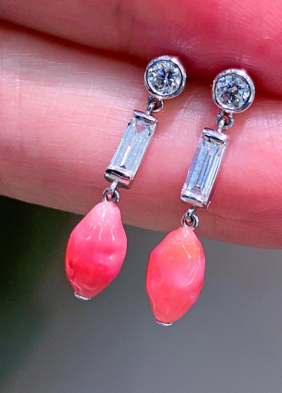 精品收藏级海螺珠耳坠✨🌹