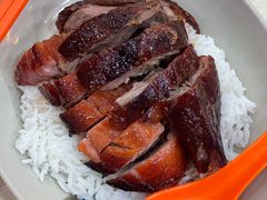 烧鹅拼叉烧饭-一乐烧鹅(中环店)