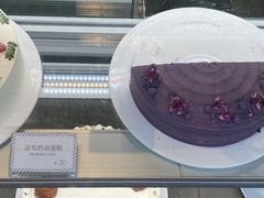奶油蓝莓蛋糕-来回·咖啡(天河南店)