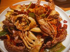 辣炒虾爬子-丹东立强海鲜烧烤·牛B大串(星海店)