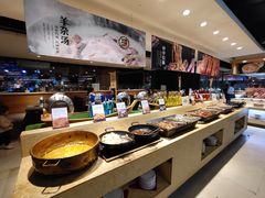 自助取餐区-德得轩烤涮一体自助餐厅(王府井店)