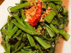 秘制虾酱炒空心菜-帕蓝·暹罗料理(曲阳店)