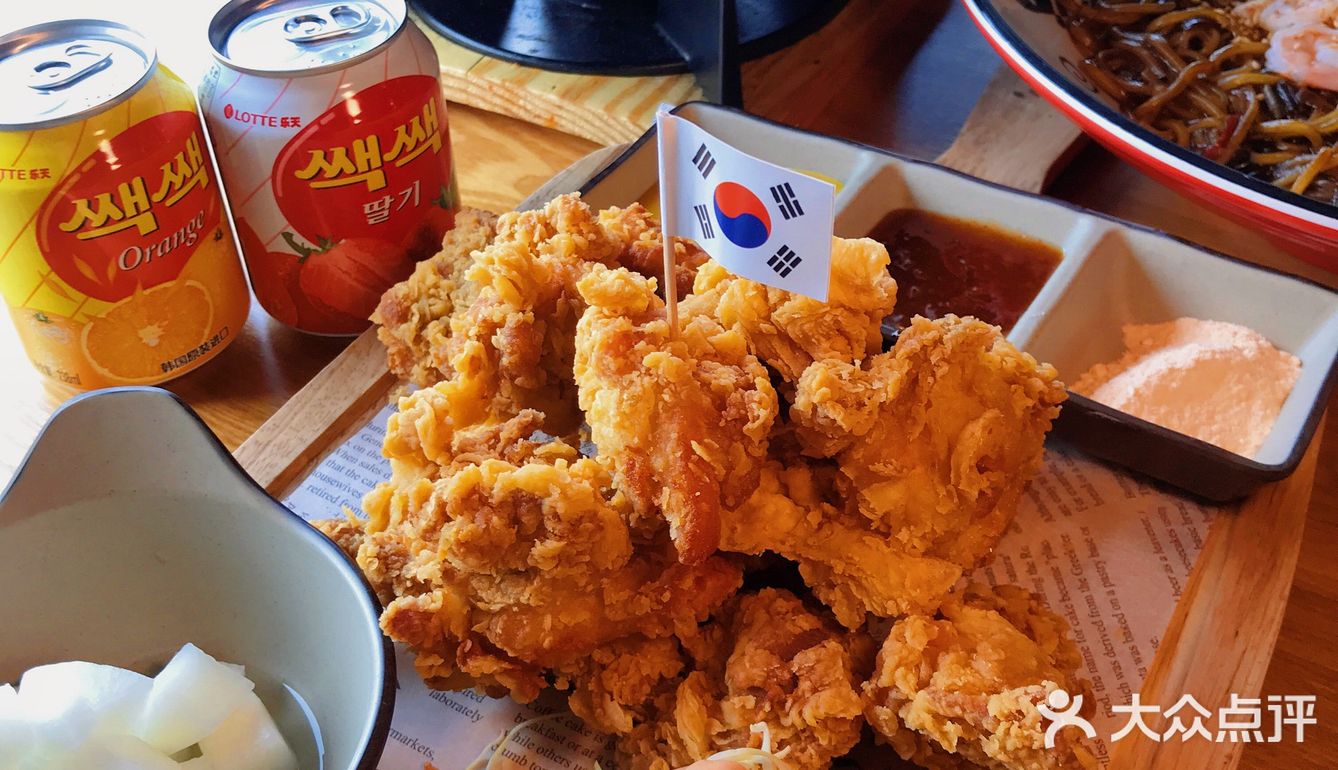 快乐的标配，就是韩餐和姐妹🍻