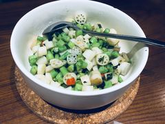 紫苏豆角炒藕尖-十二舍·湯物素煮(江泰潤政店)
