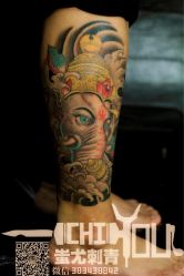 -北京蚩尤刺青