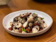 冷炝草菇-平川·程玉平川菜工作室