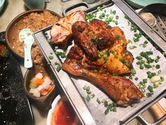 绿茶葱香烤鸡-绿茶餐厅(乐峰广场店)