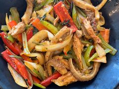 香辣爆肚面-北大家园食堂