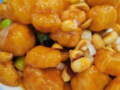 宫保鳕鱼粒-普天和酒楼·新津菜·烤鸭(天津之眼店)