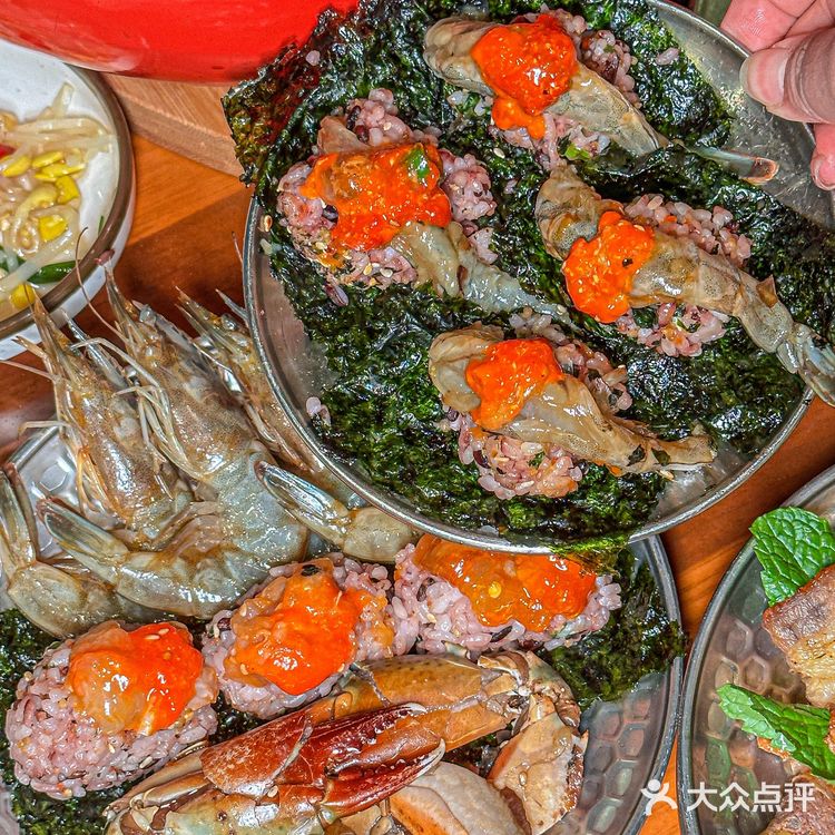 家人们！哼蟹的五花肉卷薄荷好吃哭了💤