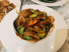 青豆炒虾球-关夫人餐厅(阳光广场店)