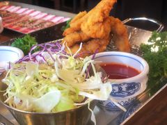 甜辣炸鸡-韩景台烤肉(八大处店)