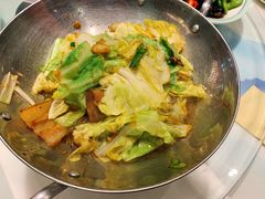 干锅手撕包菜-松沪名灶·豆浆鱼头·新上海菜(飞航吾悦广场店)