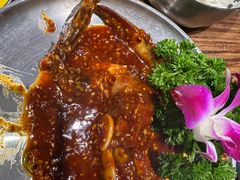 -明洞阿姨·韩式酱蟹烤肉·创意料理(三元桥店)