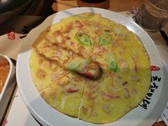 海鲜葱饼-秋香家韩式炭火烤肉(磐石路店)