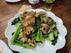 爽滑脆鱼片炒菜心-南记食粥坊·宵夜大排档(卫国路店)