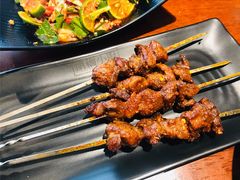 云南小黄牛肉串-麒麟风烤牛肉·云南烧烤小排档(丹凤街店)