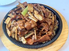 黑椒鲜菌牛柳-天和晟新京菜.水煮鱼.湘土菜(国展店)